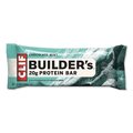 Clif Bar Builders Protein Bar, Chocolate Mint, 2.4 oz Bar, 12PK CCC160044